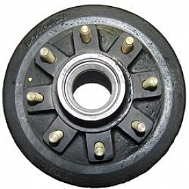 AP Products Hub and Drum for 7000 Lbs Axle - 8 on 6.5 Inch Bolt Pattern - 014-134543