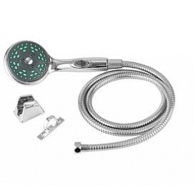 Dura Faucet Shower Head - Chrome Plated with Hose Kit - DF-SA432K-CP