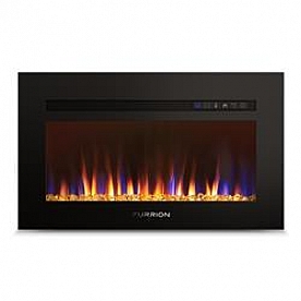 Furrion LLC Electric Fireplace Insert - 500 Square Feet Heating Capacity - FF30SC15A-BL