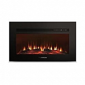 Furrion LLC Electric Fireplace Insert - 500 Square Feet Heating Capacity - FF30SW15A-BL