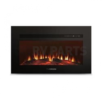 Furrion LLC Electric Fireplace Insert - 500 Square Feet Heating Capacity - FF30SW15A-BL