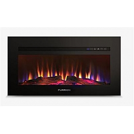 Furrion LLC Electric Fireplace Insert - 500 Square Feet Heating Capacity - FF34SW15A-BL