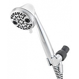 Oxygenics/ ETL Shower Head - Brushed Nickel with 72 Inch Hose - 87464