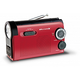 Digital Products International AM/ FM Radio with LED Flashlight - WR182R