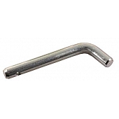 JR Products Trailer Hitch Pin - 1/2 Inch Diameter x 2-3/8 Inch Usable Length - 01121