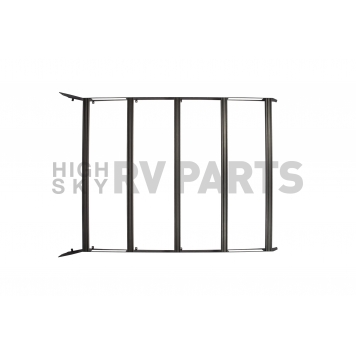 KC Hilites Roof Rack - M-RACKS Black Aluminum With Lighting Mounts - 9209-4