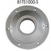 ITC INCORP. Table Leg Silver Base - 6-1/4 Inch Diameter - 81TS1000-S