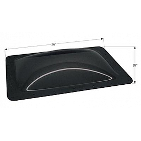 Icon Rectangular Skylight 18 Inch x 26 Inch - Solar Gray - Single - 14269