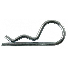 JR Products Trailer Hitch Pin Clip - 5/8 Inch Length x 11/64 Inch Diameter - Set Of 2 - 01014