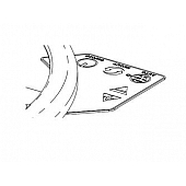 MaxxAir Ventilation Solutions Roof Vent Control Circuit Board Key Pad - 10-43010K