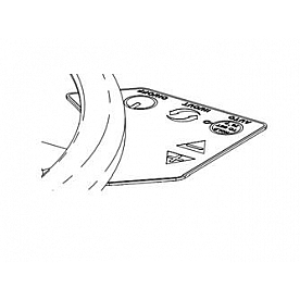 MaxxAir Ventilation Solutions Roof Vent Control Circuit Board Key Pad - 10-43010K