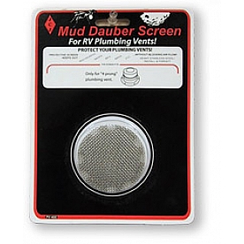 JCJ Enterprises Stainless Steel Bug Screen Round - 4-Prong - PV-400