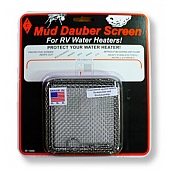 JCJ Enterprises Water Heater Mud Dauber Screen - Square Stainless Steel - W-1000