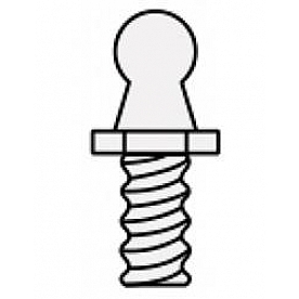 Hatchlift Lift Support Ball Stud ENDF-13-STUD