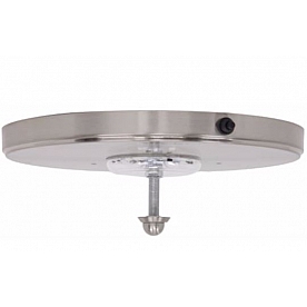 LaSalle Bristol Interior Round LED Light - 10 inch Diameter Satin Nickel Finish - GSD5347