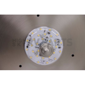 LaSalle Bristol Interior Round LED Light - 10 inch Diameter Satin Nickel Finish - GSD5347-1