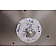 LaSalle Bristol Interior Round LED Light - 10 inch Diameter Satin Nickel Finish - GSD5347