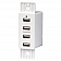 Magnadyne Receptacle 12 Volt DC Four USB Port - WCP-USB-W