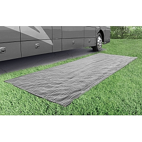 Prestofit RV Patio Mat 6 Feet x 15 Feet Gunmetal Gray - 2-3003