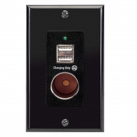 Magnadyne Receptacle 12 Volt DC Two USB Port - WCP-12V-B