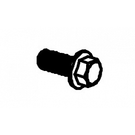 Powerhouse Generator M6 x 16 Black Flange Bolt - 66745