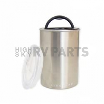 Planetary Design Food Storage Container Round Silver Stainless Steel - AS0107