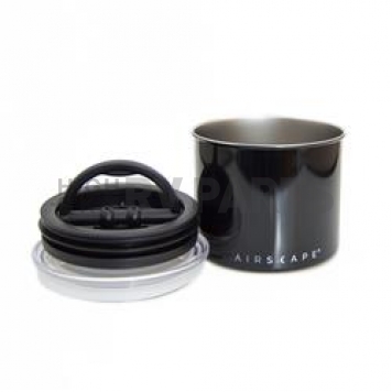 Planetary Design Food Storage Container Round Obsidian Stainless Steel - AS0204
