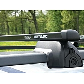 Perrycraft Roof Rack Cross Bar - 47 Inch Black Set Of 2 - MB3747-B