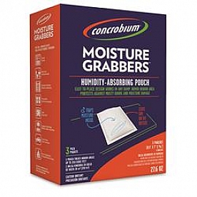 RUST-OLEUM Dehumidifier - 9.2 Oz Moisture Grabbers Granules In Pouch - Pack of 3