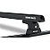 Rhino-Rack USA Roof Rack - 63 Inch Black 220 Pound Capacity 2 Bars - Y01-120B