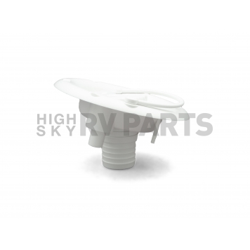 Thetford Fresh Water Inlet White with Barb Connection - 94247-1