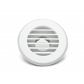 Thetford Heating/ Cooling Register - Round Polar White - 94261