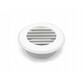 Thetford Heating/ Cooling Register - Round Polar White - 94264