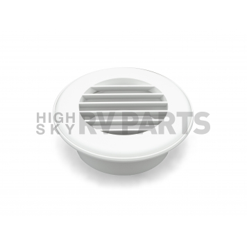Thetford Heating/ Cooling Register - Round Polar White - 94264