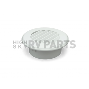 Thetford Heating/ Cooling Register - Round Polar White - 94264-1