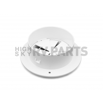Thetford Heating/ Cooling Register - Round Polar White - 94267-1