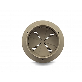 Thetford Heating/ Cooling Register - Round Tan - 94269