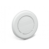 Thetford Heating/ Cooling Register - Round Polar White - 94270