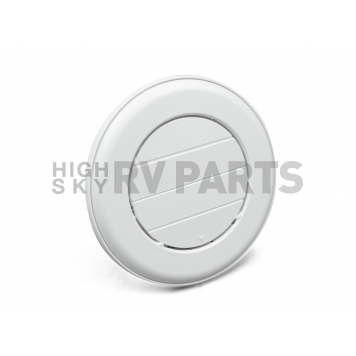 Thetford Heating/ Cooling Register - Round Polar White - 94270