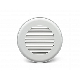 Thetford Heating/ Cooling Register - Round Polar White - 94272