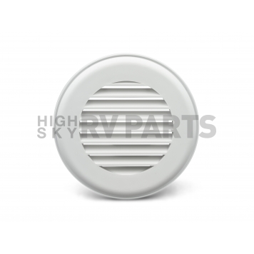 Thetford Heating/ Cooling Register - Round Polar White - 94272