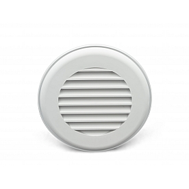 Thetford Heating/ Cooling Register - Round Polar White - 94273