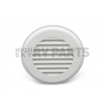 Thetford Heating/ Cooling Register - Round Polar White - 94273