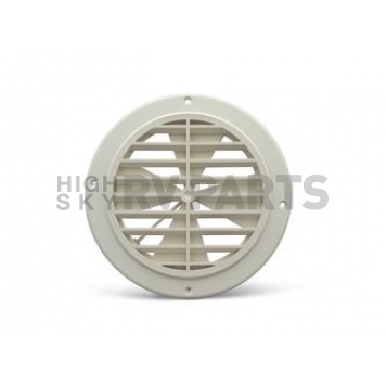 Thetford Heating/ Cooling Register - Round Polar White - 94275