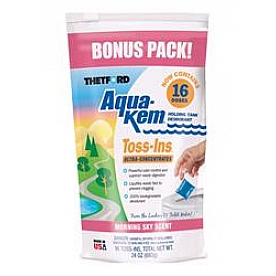 Thetford Waste Holding Tank Treatment - 1.5 Ounce Bag Of 16 Treatments - 96559