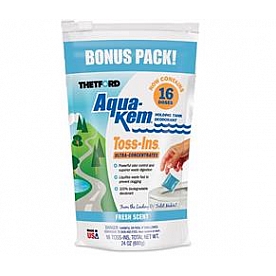 Thetford Waste Holding Tank Treatment - 1.5 Ounce Bag Of 16 Treatments - 96561