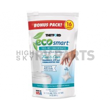 Thetford Waste Holding Tank Treatment - 1.5 Ounce Bag Of 16 Treatments - 96567
