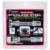 Trimax Locks Trailer Receiver and Coupler Lock Set - SXTM32