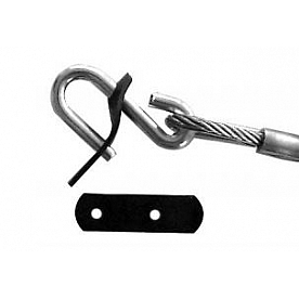 Tie Down Trailer Safety Chain Hook Retainer - Set of 2 - 81255