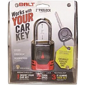 BOLT Locks/ Strattec Security Padlock for GM Vehicles - 7018518